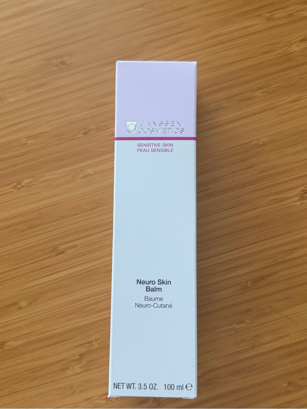 Janssen cosmetics Neuro Skin Balm sensitive skin 100ml